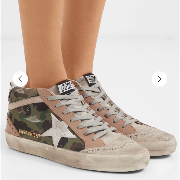 Golden Goose Private Edit Camo Mid Stars ⭐️ 
Sz 37 - Picture 5 of 5